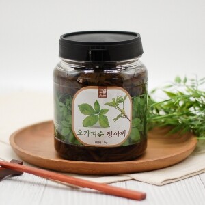 삼둔 영농조합법인,강원도 홍천 삼둔농원 오가피순장아찌 오가피순절임 1kg / 300g