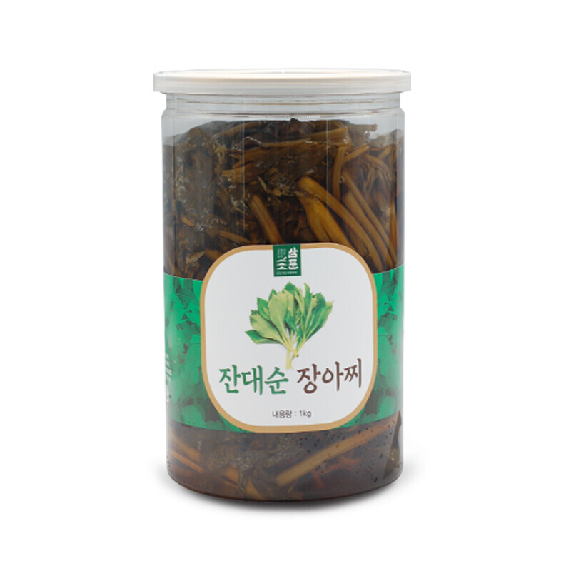 삼둔 영농조합법인,강원도 홍천잔대순 장아찌 1kg